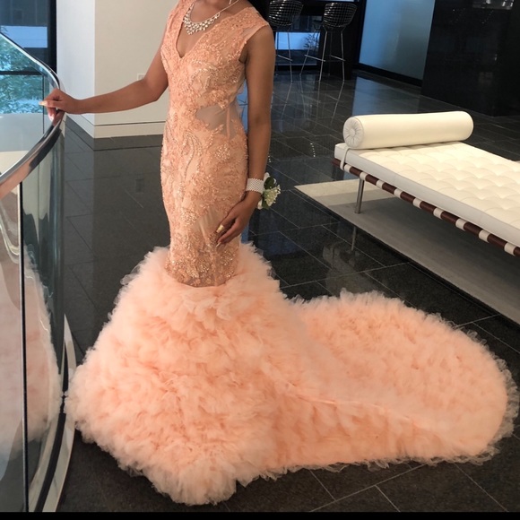 Pink Prom Dress - Picture 1 of 3